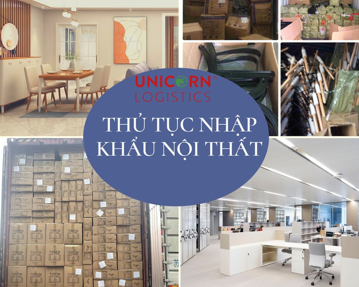 THỦ TỤC NHẬP KHẨU NÔI THẤT